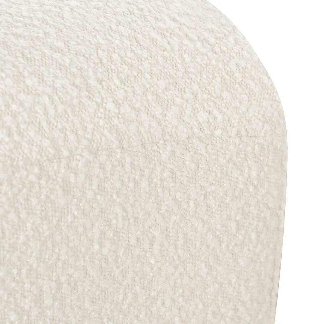 FC Armchair - Ivory White Boucle