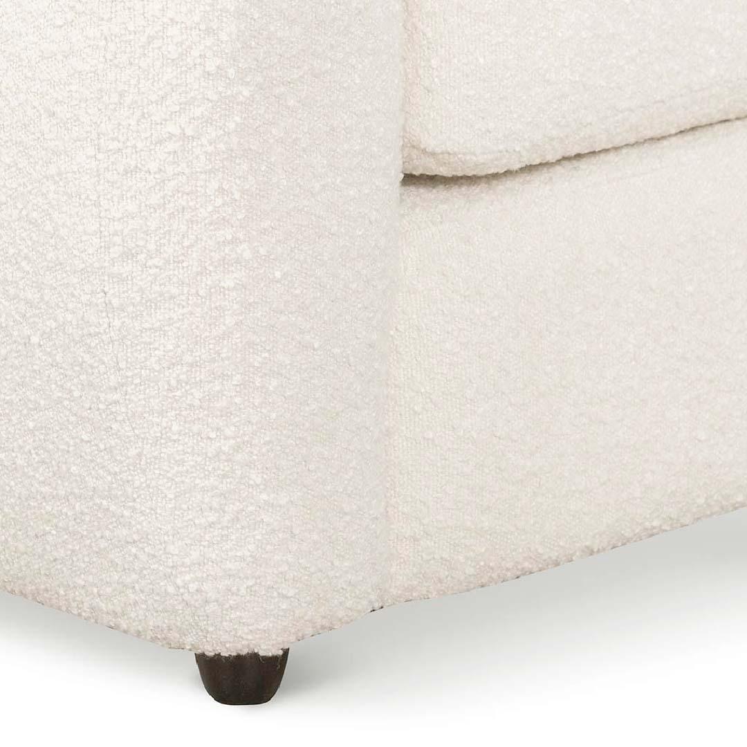 FC Armchair - Ivory White Boucle