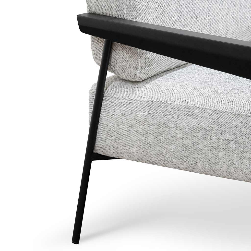 FC Fabric Lounge Chair - Silver Grey