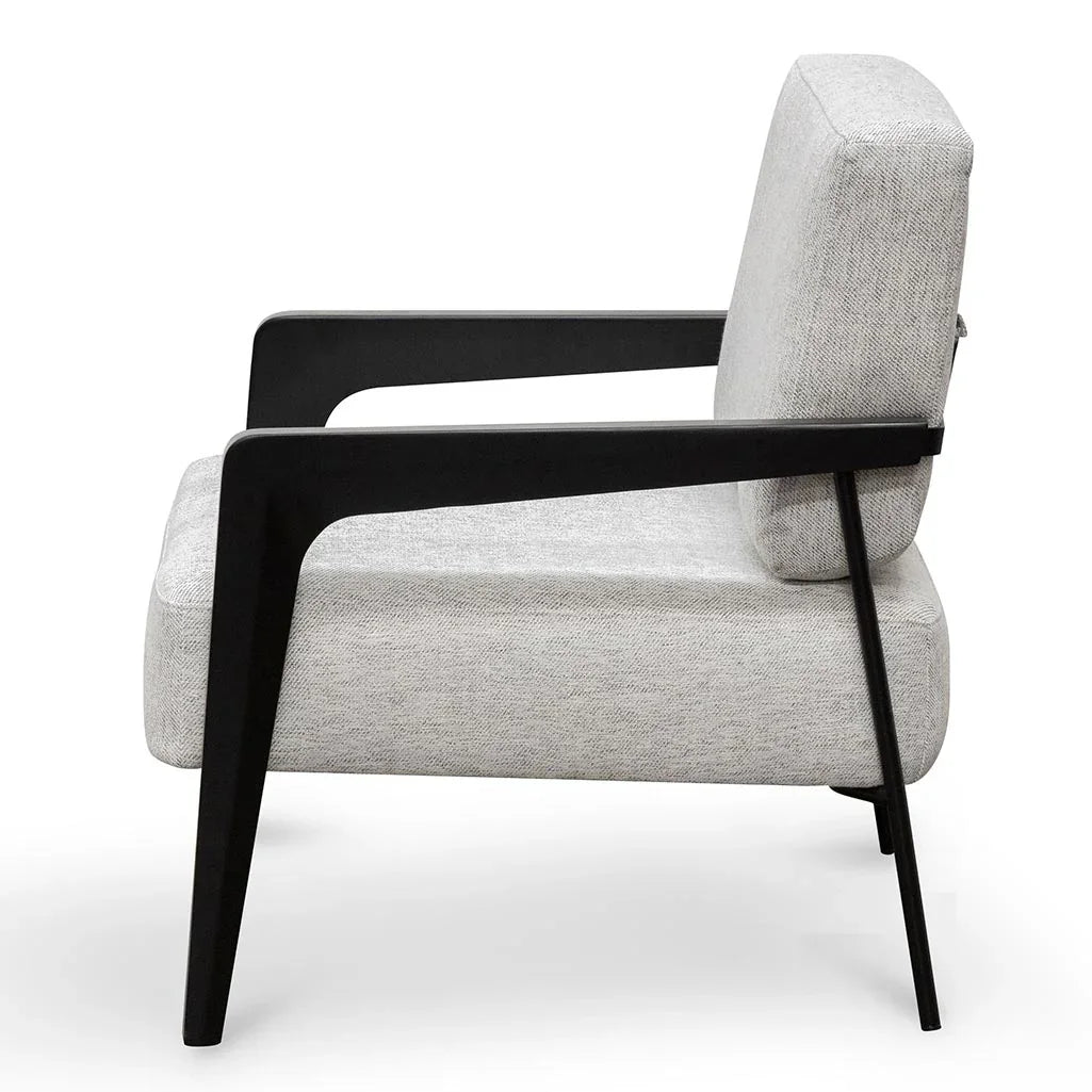 FC Fabric Lounge Chair - Silver Grey