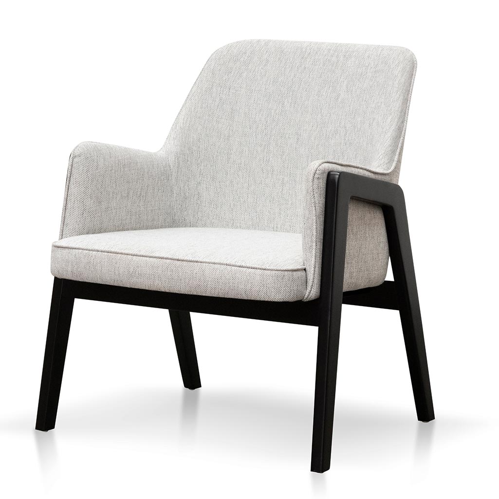 FC Fabric Lounge Chair - Silver Grey
