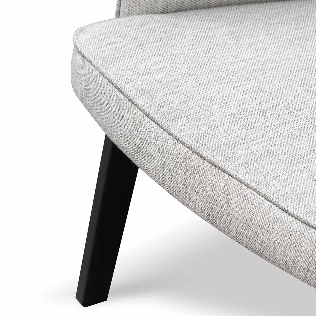 FC Fabric Lounge Chair - Silver Grey