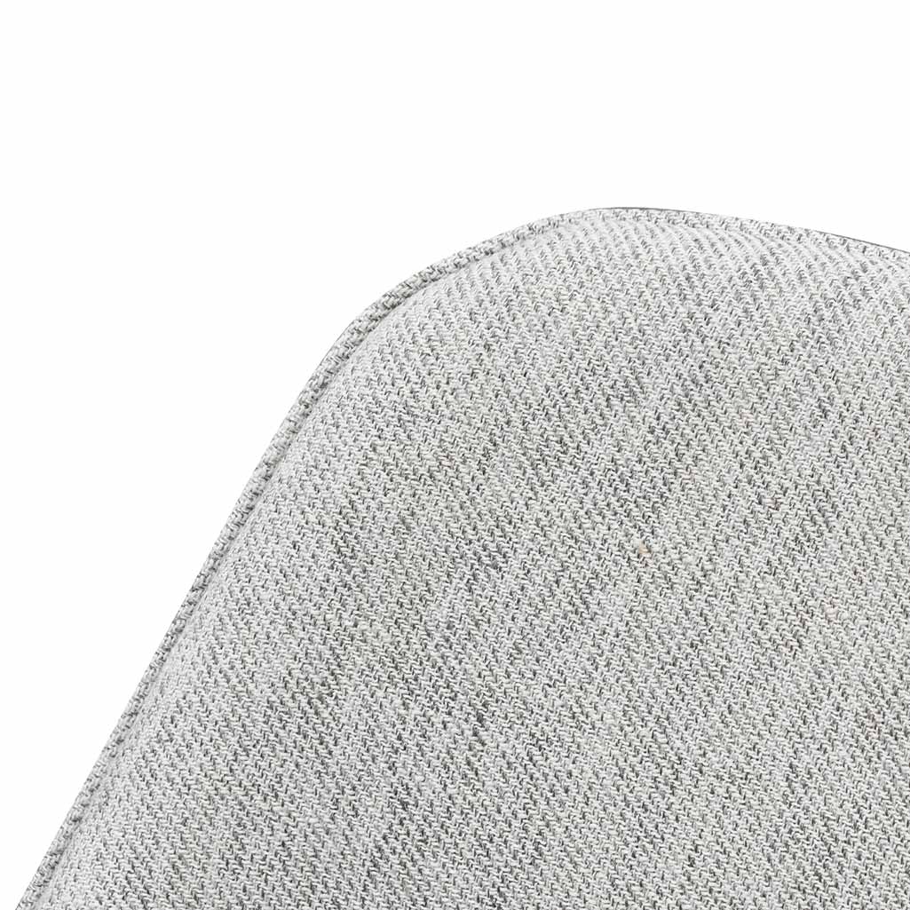 FC Fabric Lounge Chair - Silver Grey
