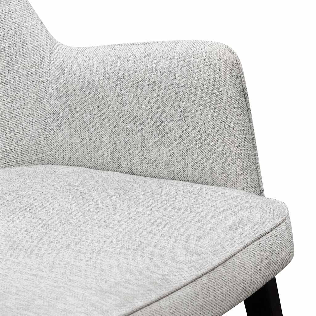 FC Fabric Lounge Chair - Silver Grey