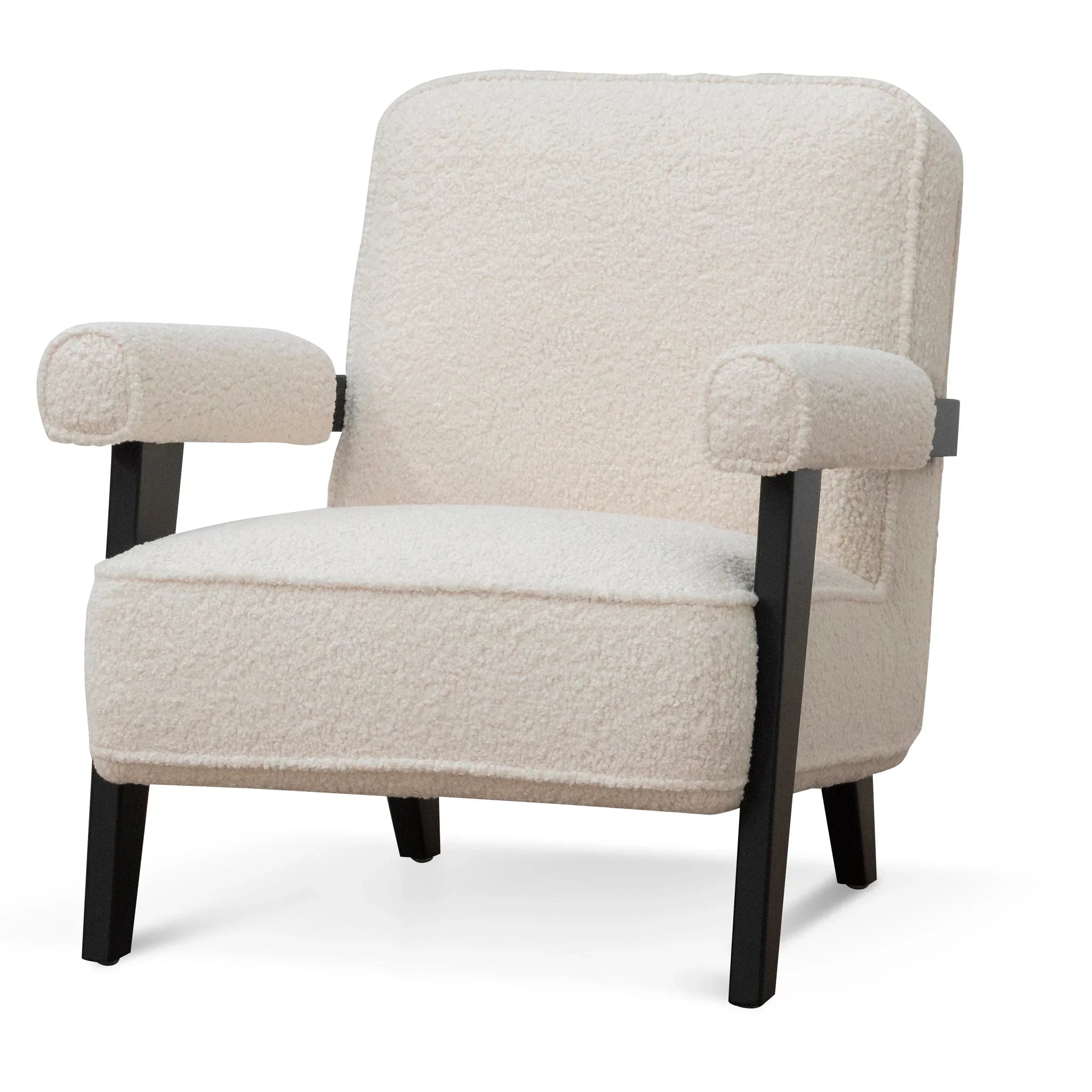 FC Armchair - Ivory White Sherpa