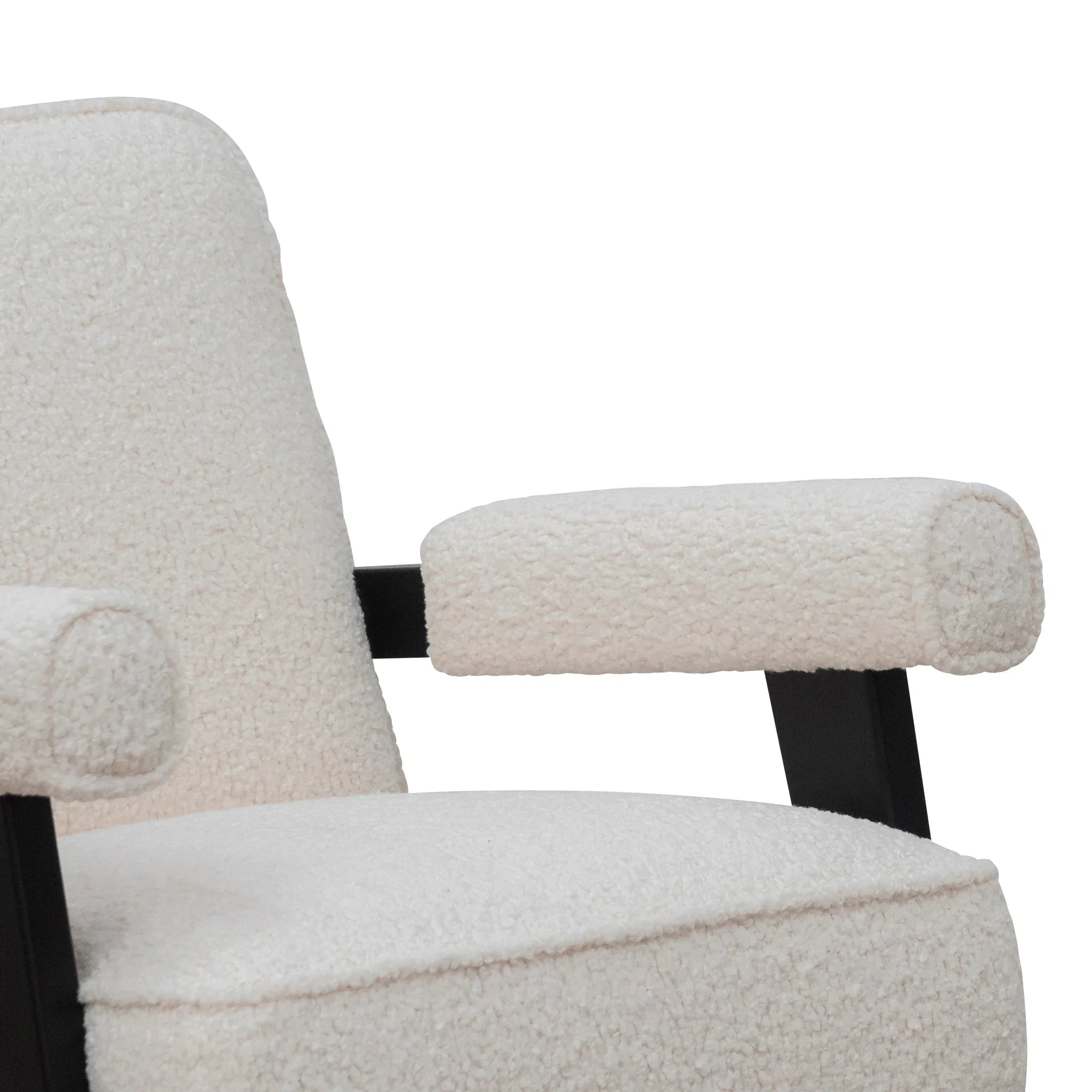 FC Armchair - Ivory White Sherpa