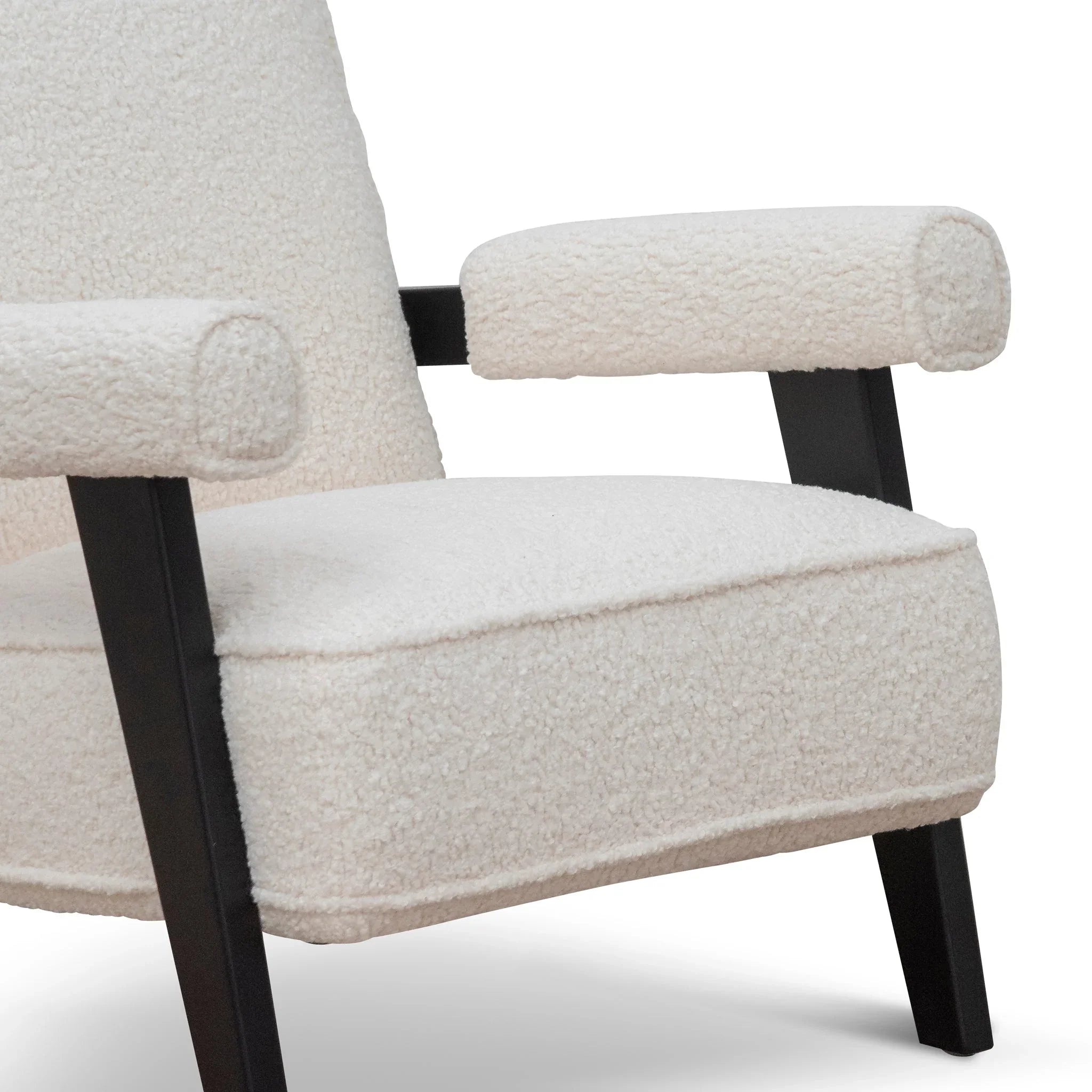 FC Armchair - Ivory White Sherpa