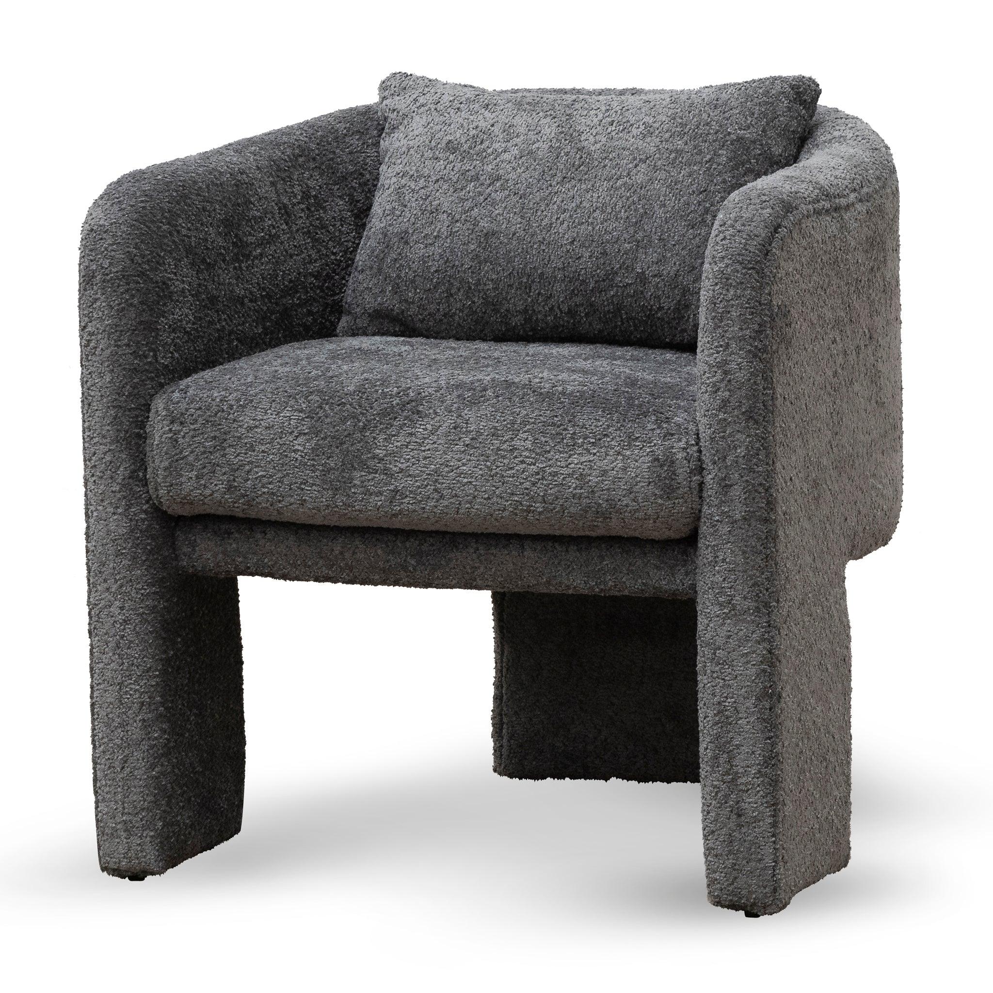 FC Fabric Armchair - Iron Grey
