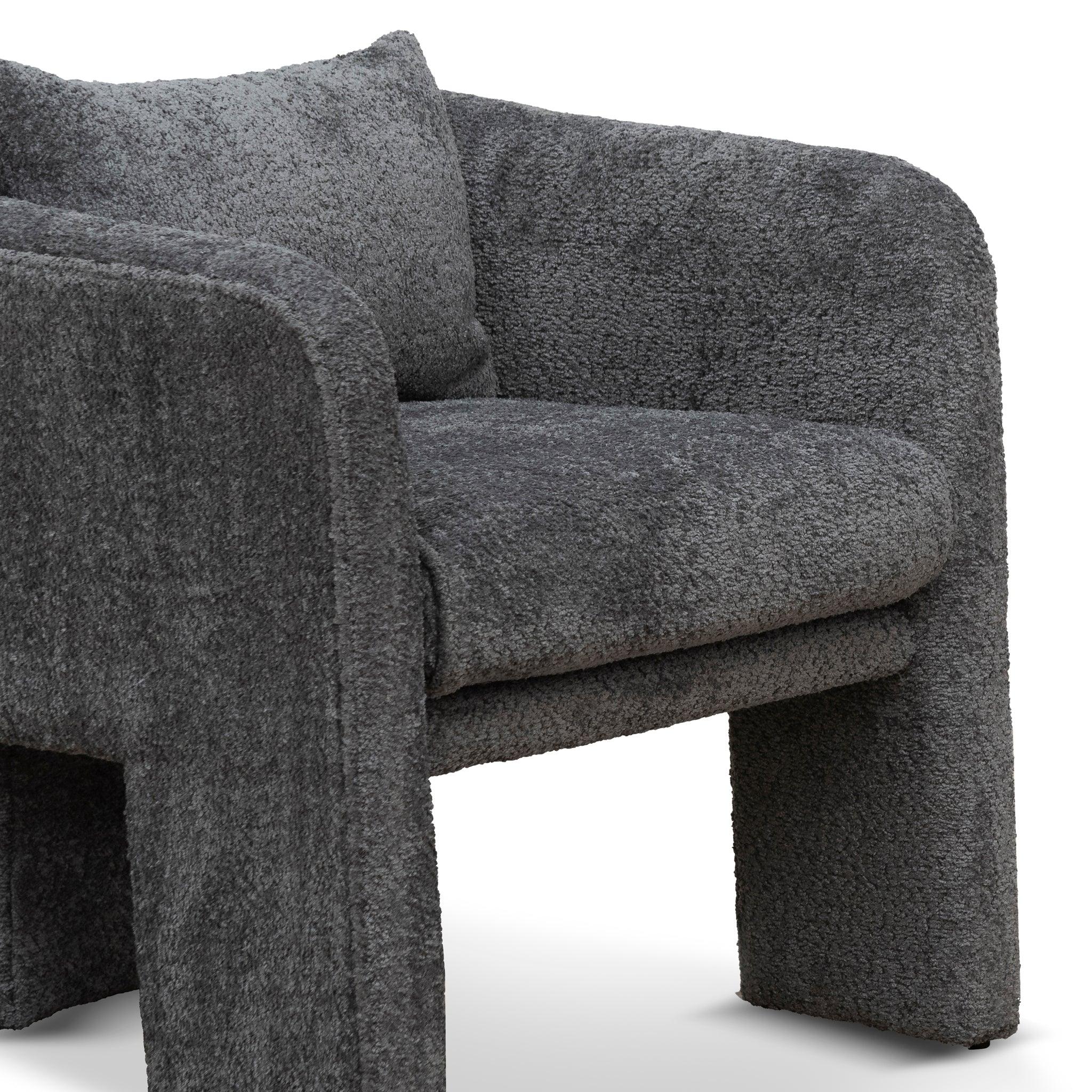 FC Fabric Armchair - Iron Grey