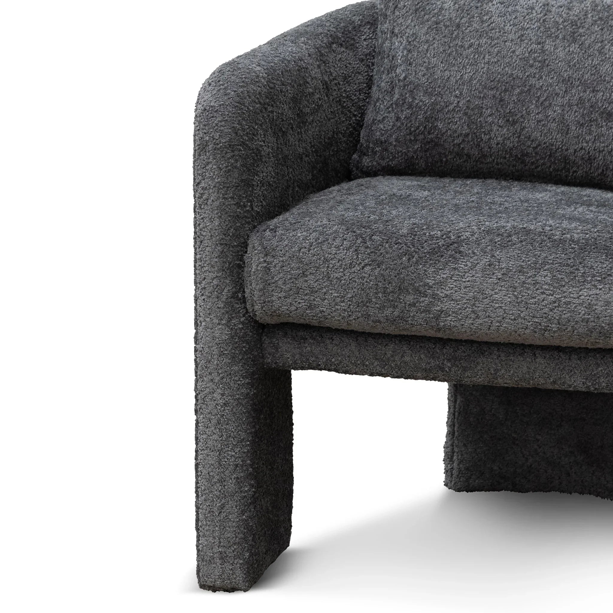 FC Fabric Armchair - Iron Grey