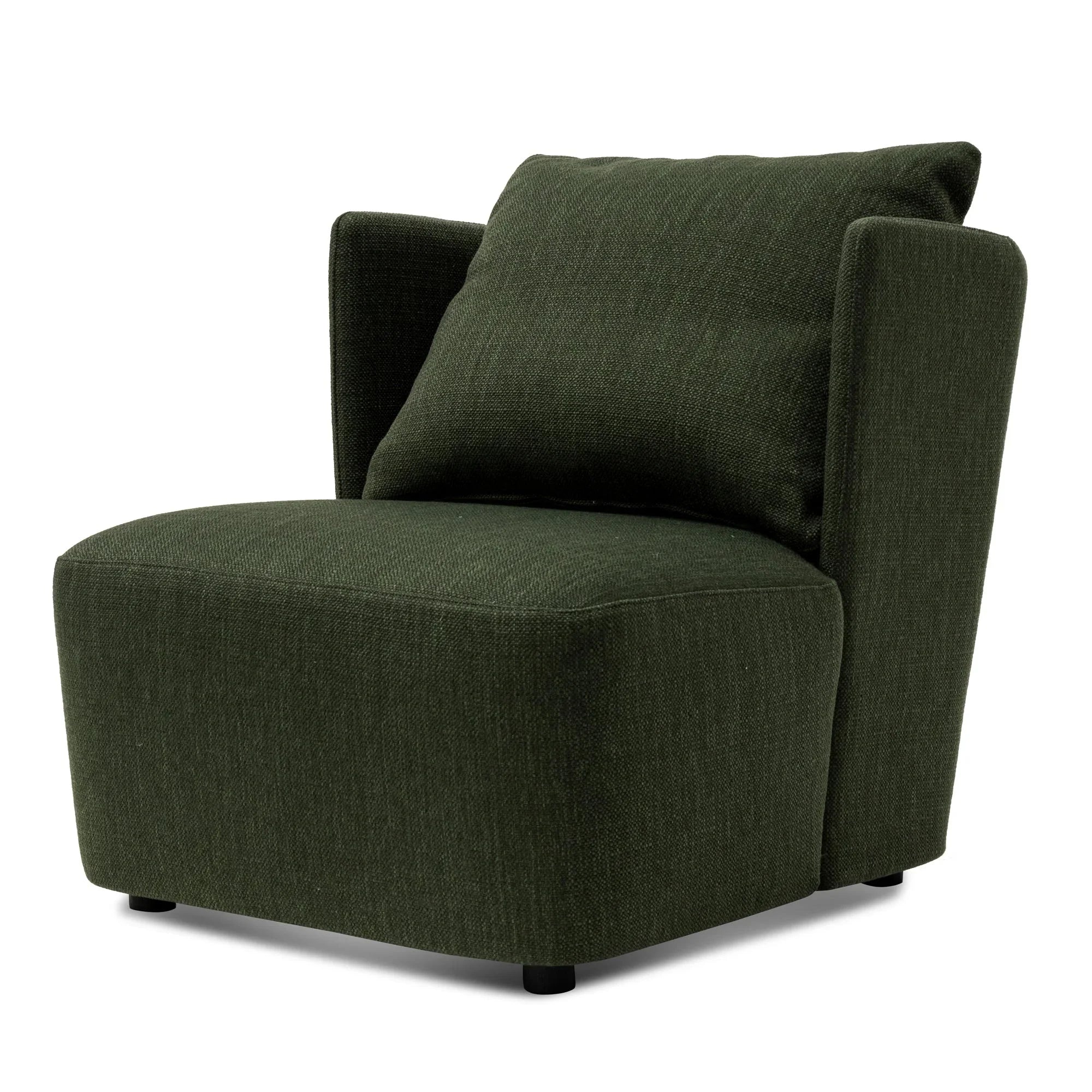 FC Fabric Armchair - Fir Green