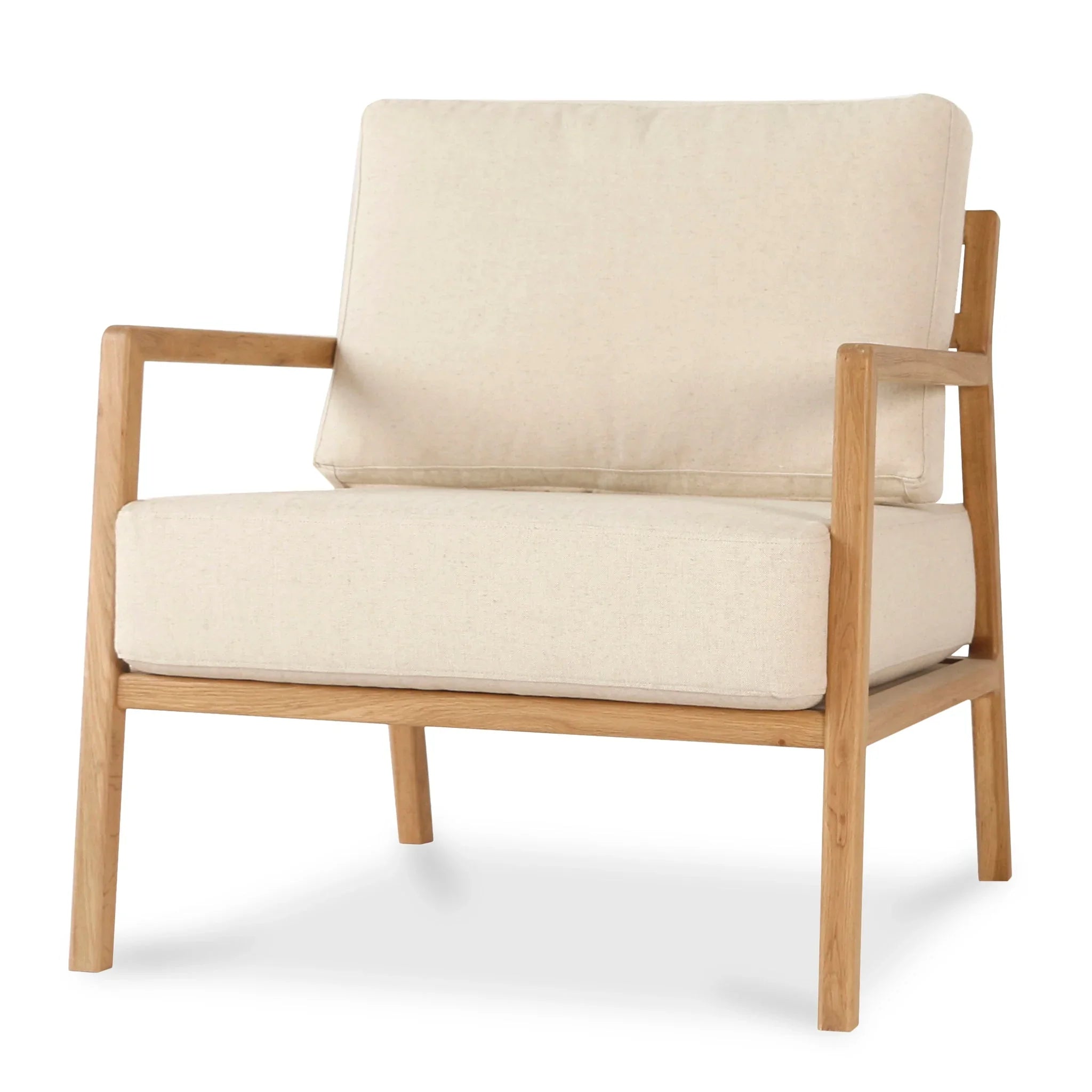 FC Fabric Armchair - Light Beige