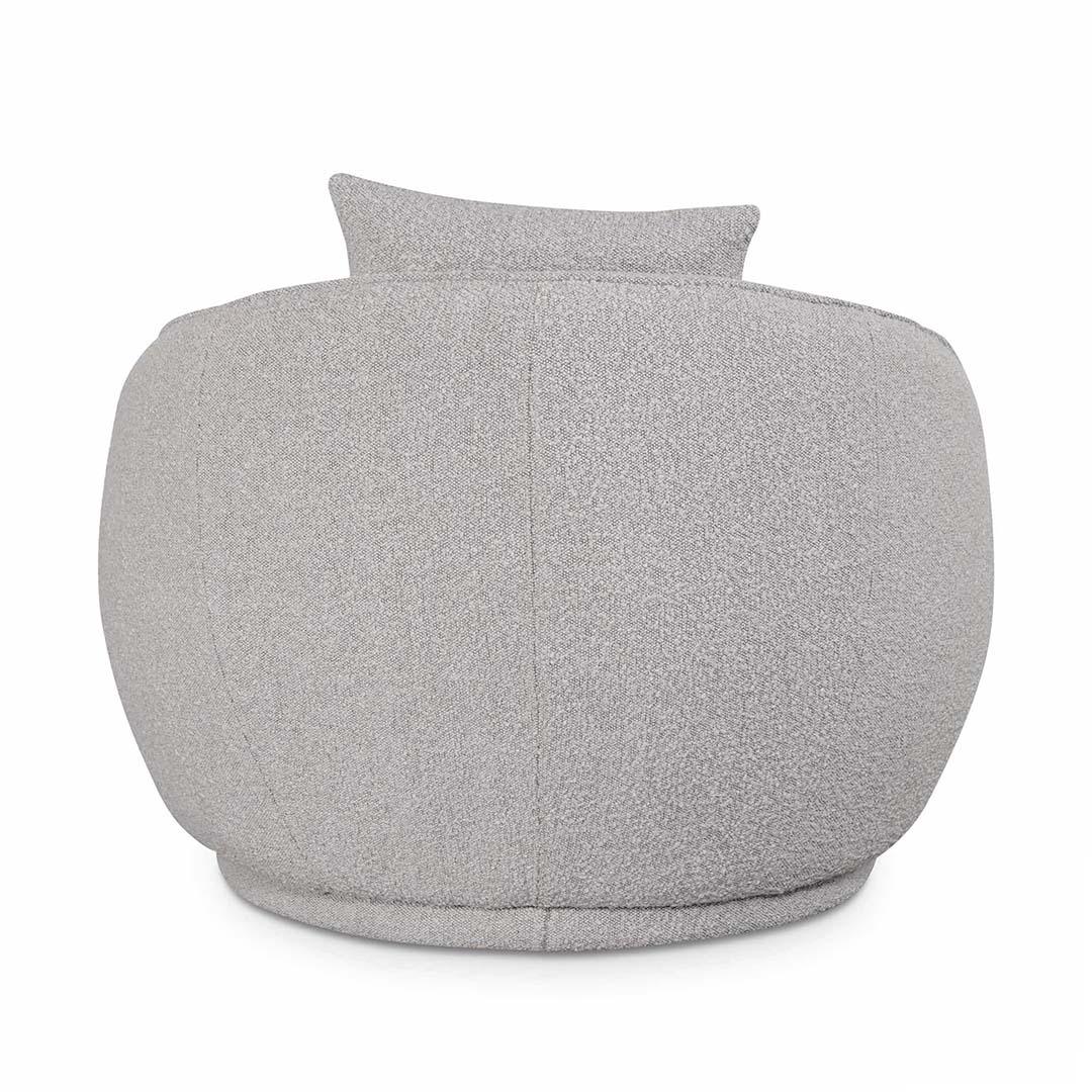 FC Armchair - Ash Grey Boucle