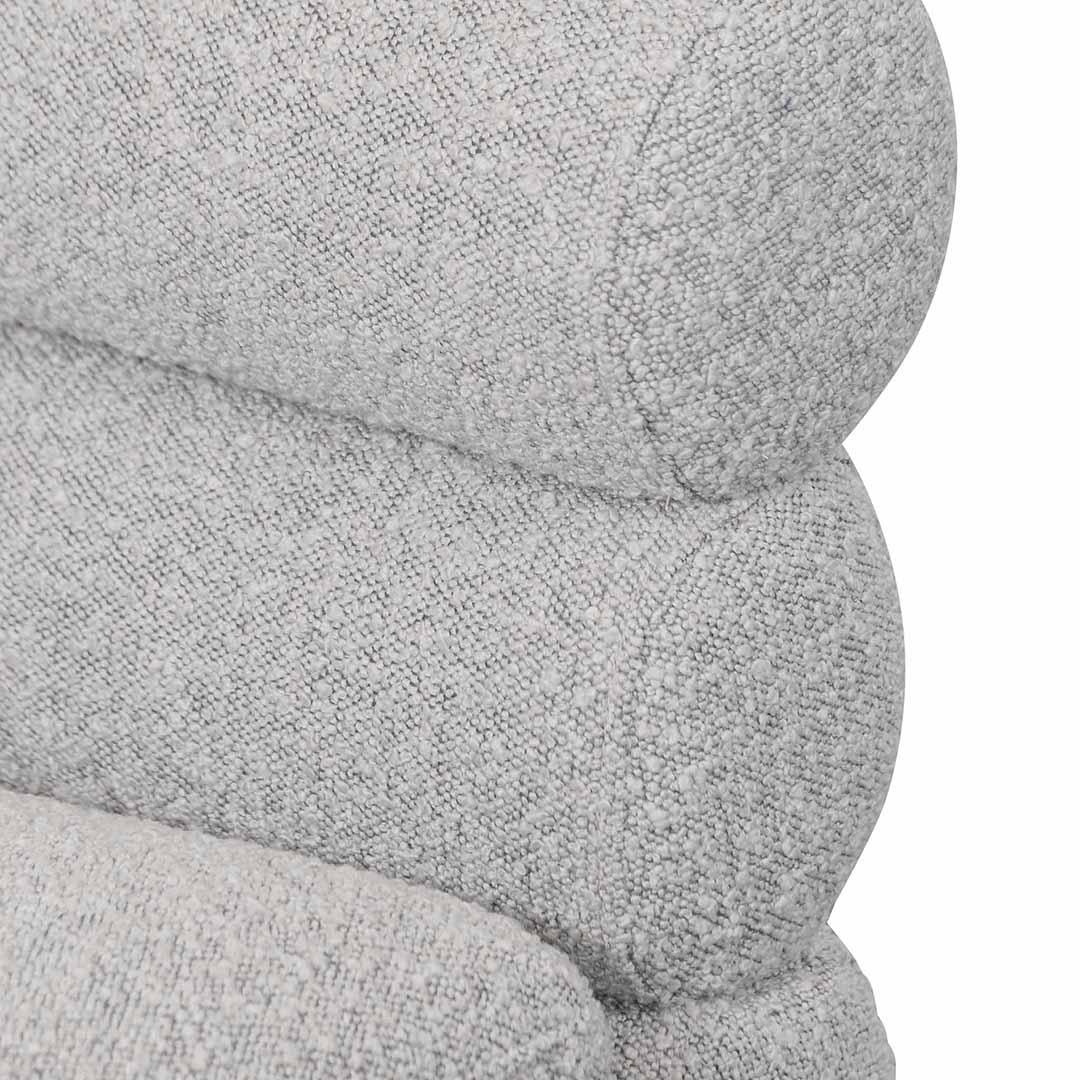 FC Armchair - Ash Grey Boucle