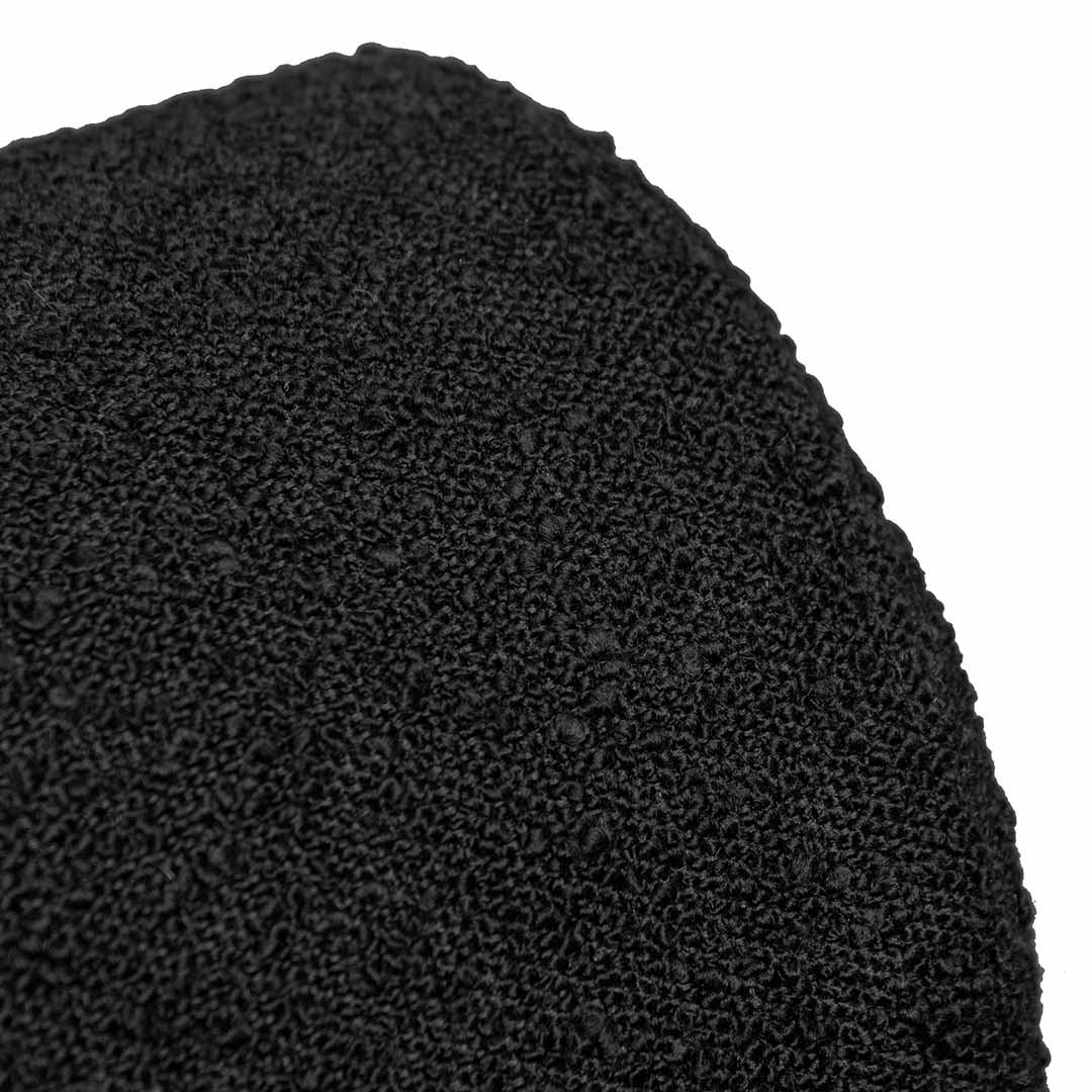 FC Lounge Chair - Black Boucle