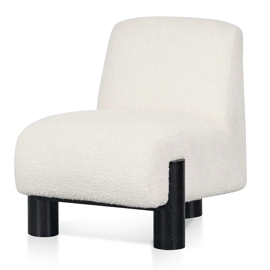FC Armchair - Ivory White Boucle