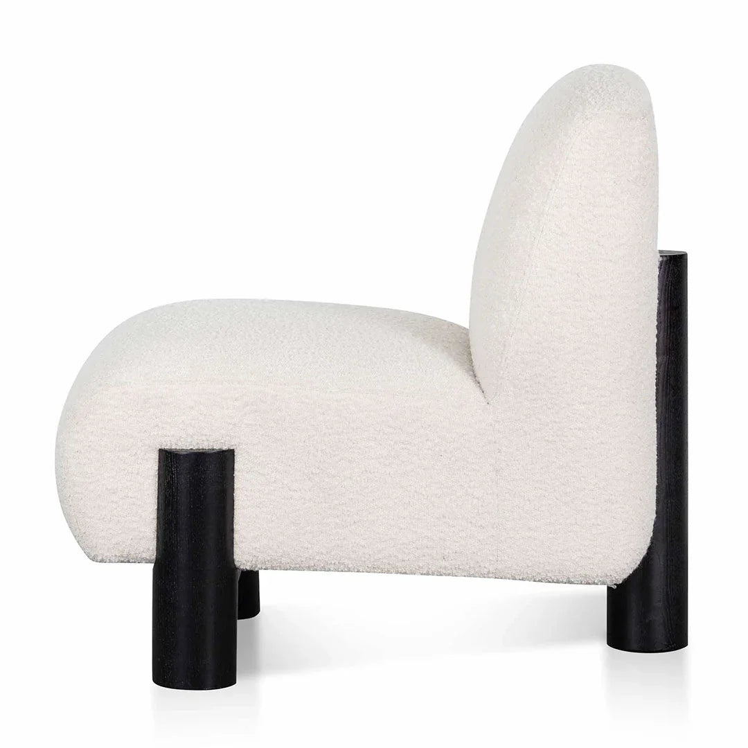 FC Armchair - Ivory White Boucle