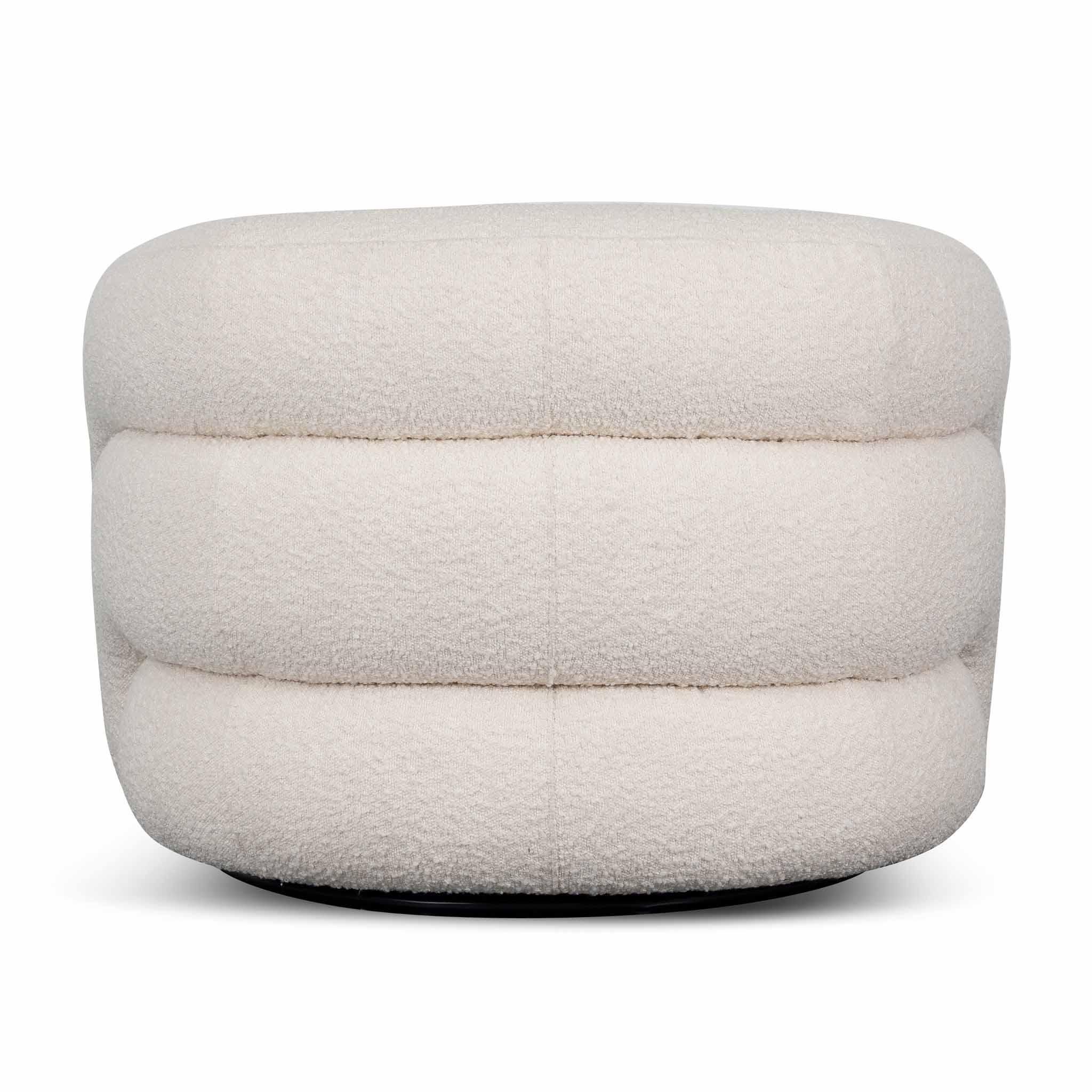 FC Armchair - Ivory White Boucle
