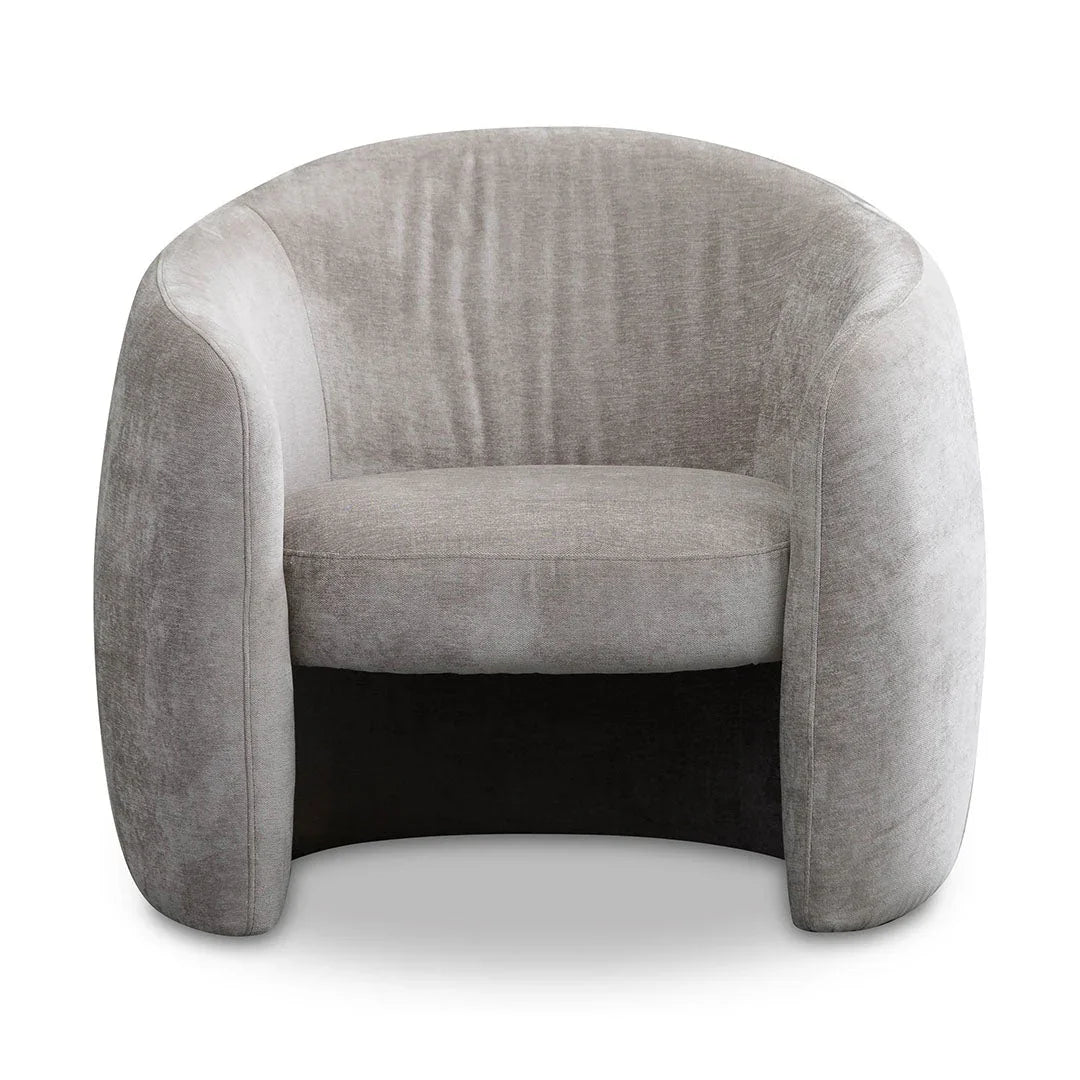 FC Fabric Armchair - Platinum Grey