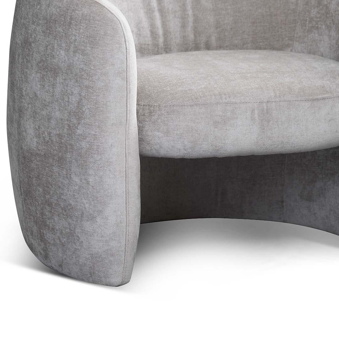 FC Fabric Armchair - Platinum Grey