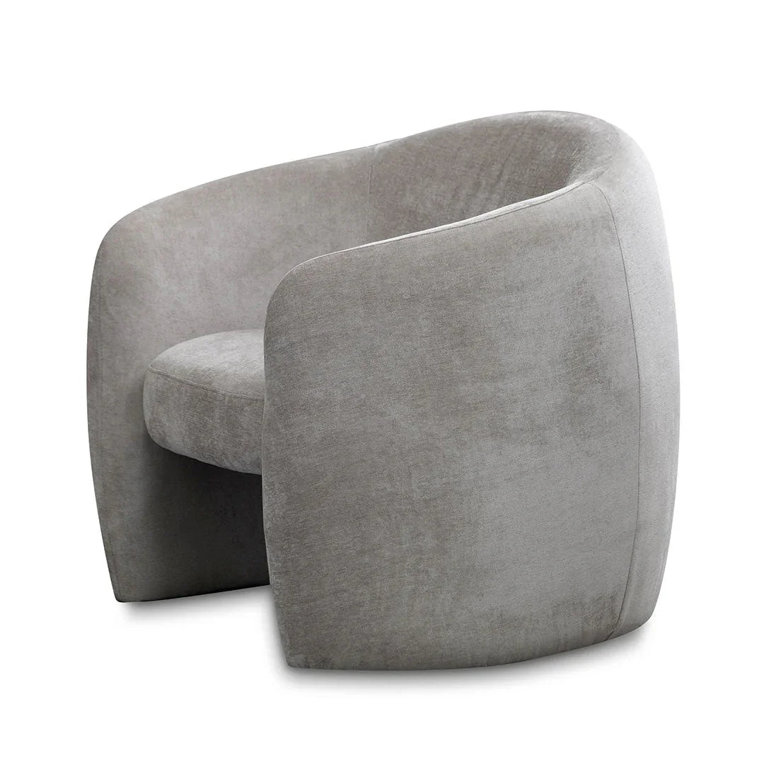 FC Fabric Armchair - Platinum Grey