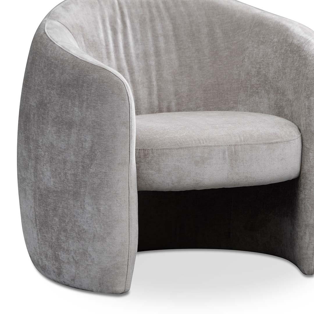 FC Fabric Armchair - Platinum Grey