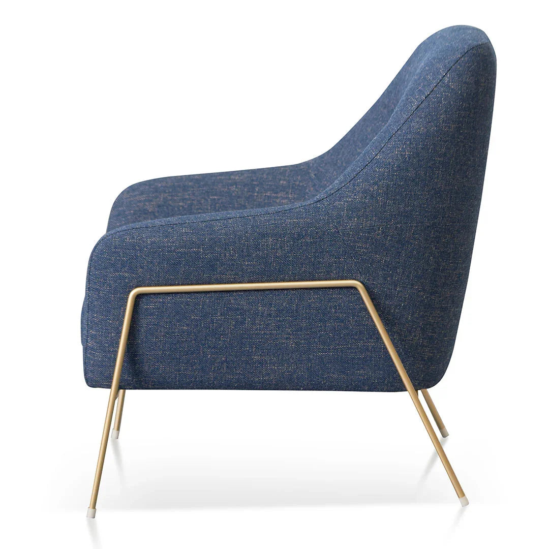 FC Fabric Armchair - Dark Blue