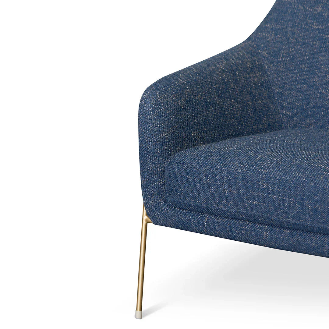 FC Fabric Armchair - Dark Blue