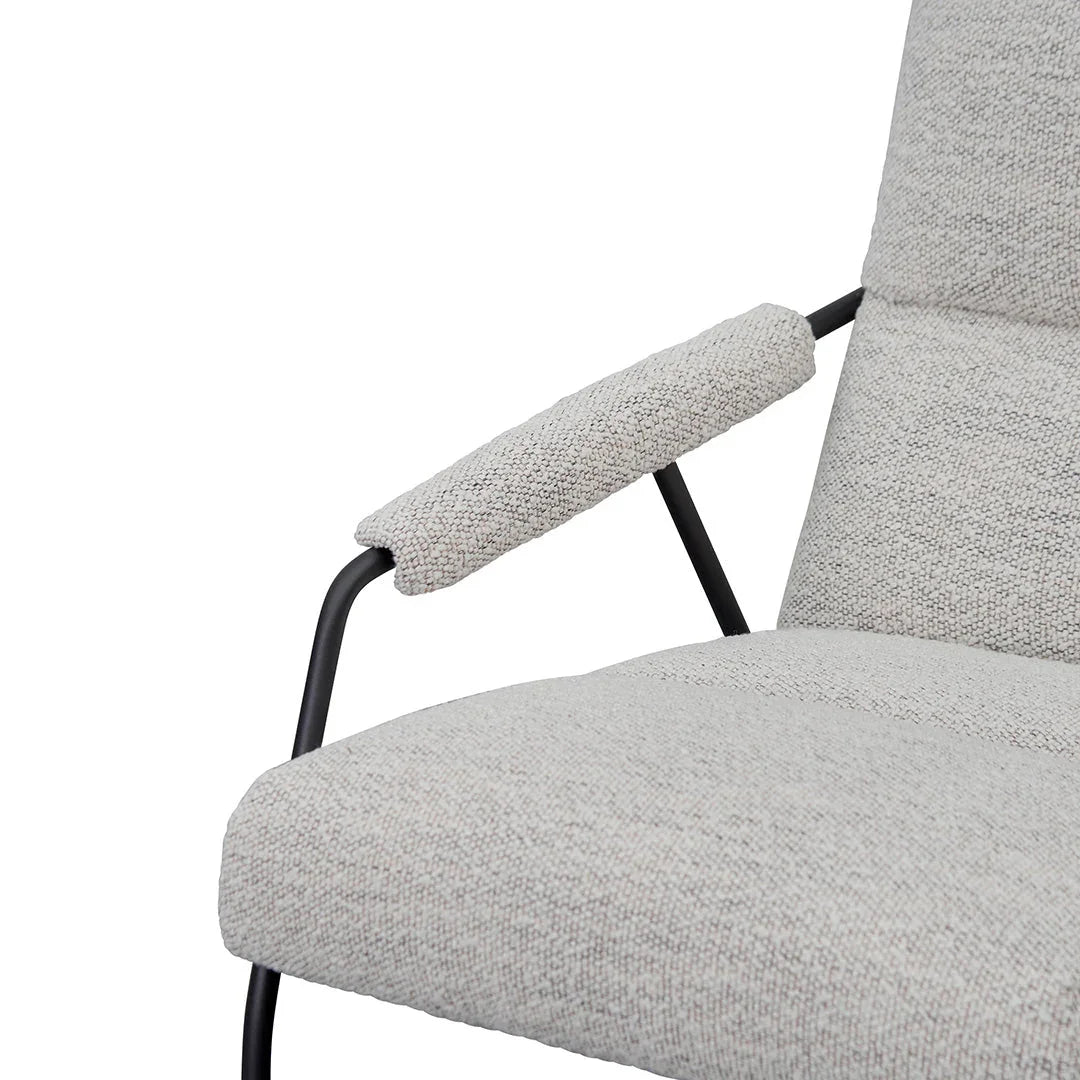 FC Fabric Armchair - Fog Grey