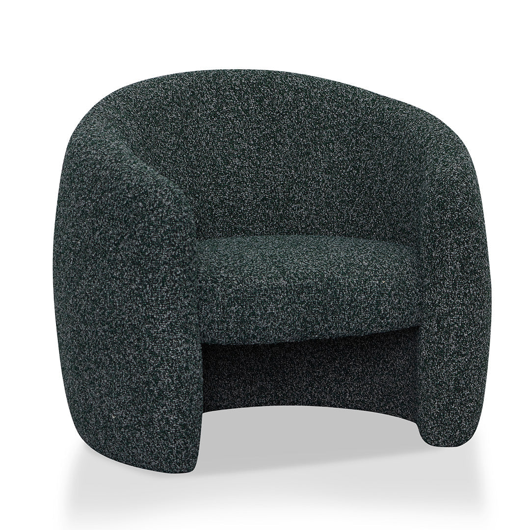FC Fabric Armchair - Green Boucle