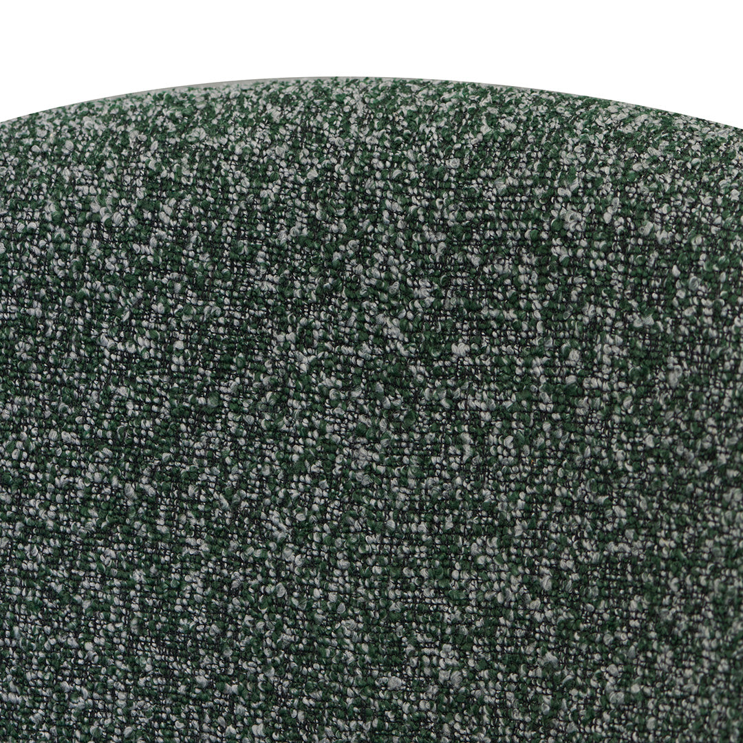 FC Fabric Armchair - Green Boucle