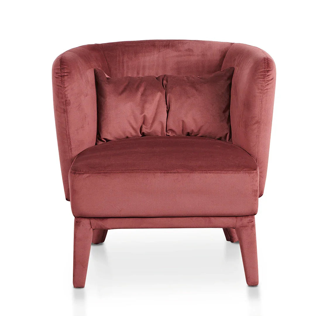 FC Fabric Armchair - Elegant Plum