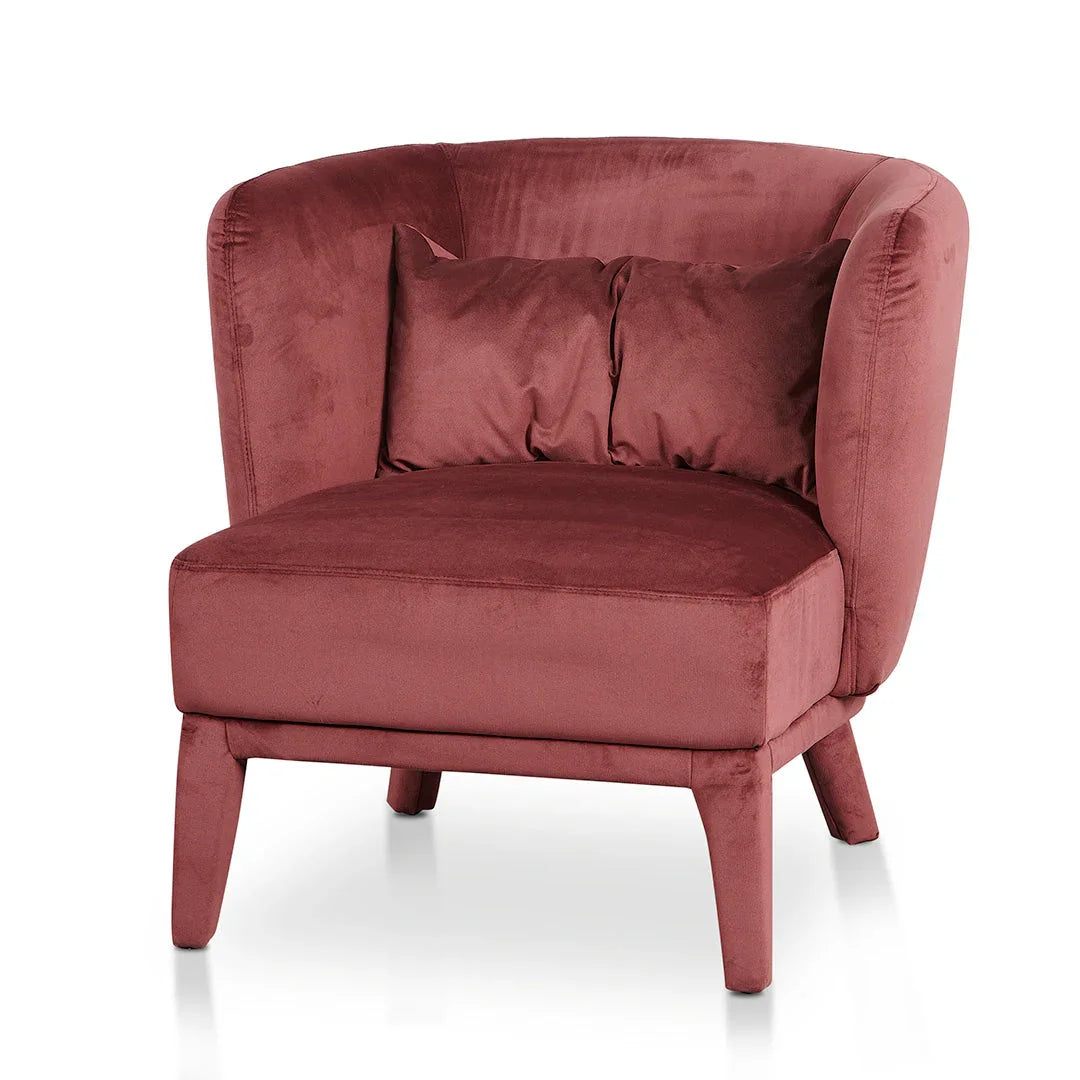 FC Fabric Armchair - Elegant Plum