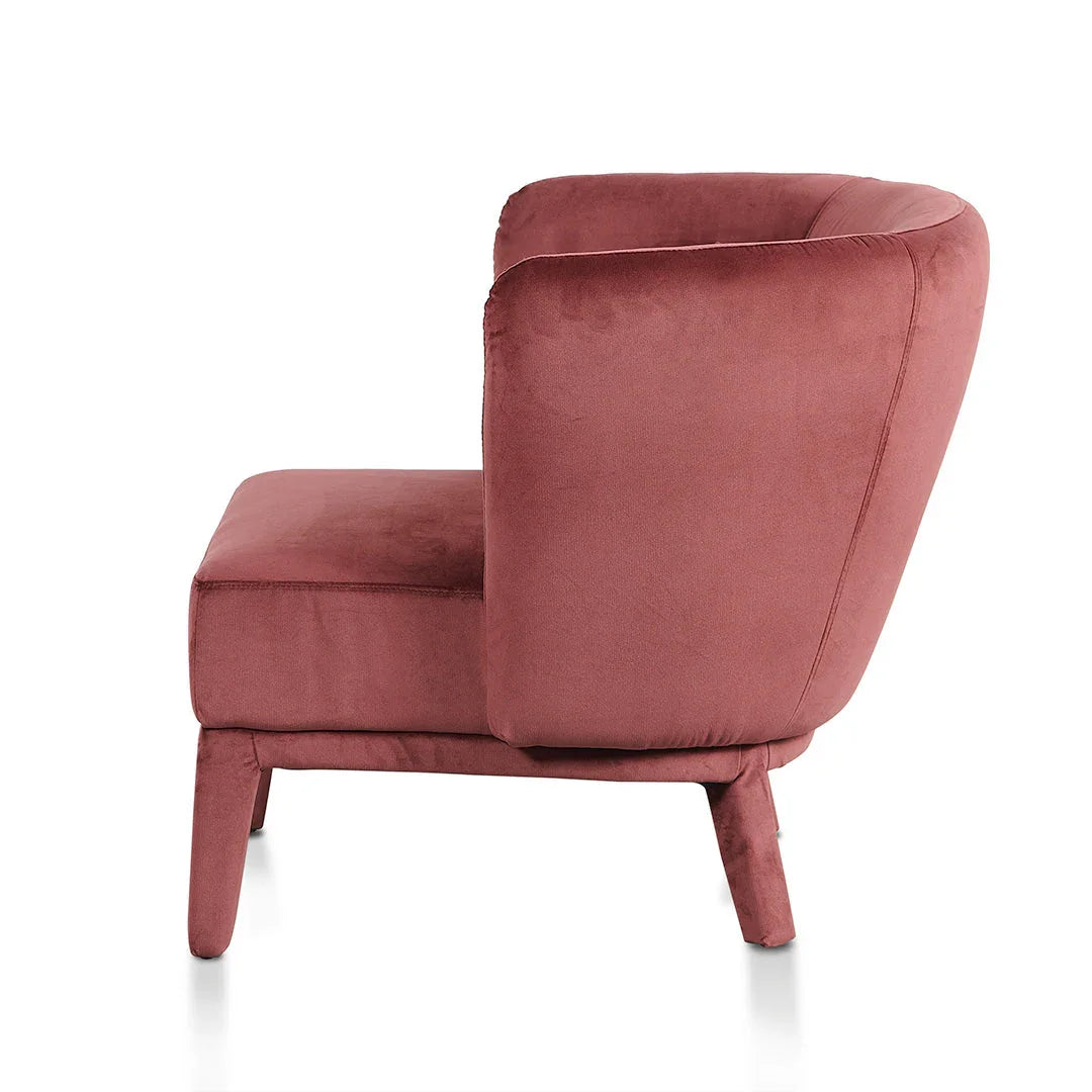 FC Fabric Armchair - Elegant Plum