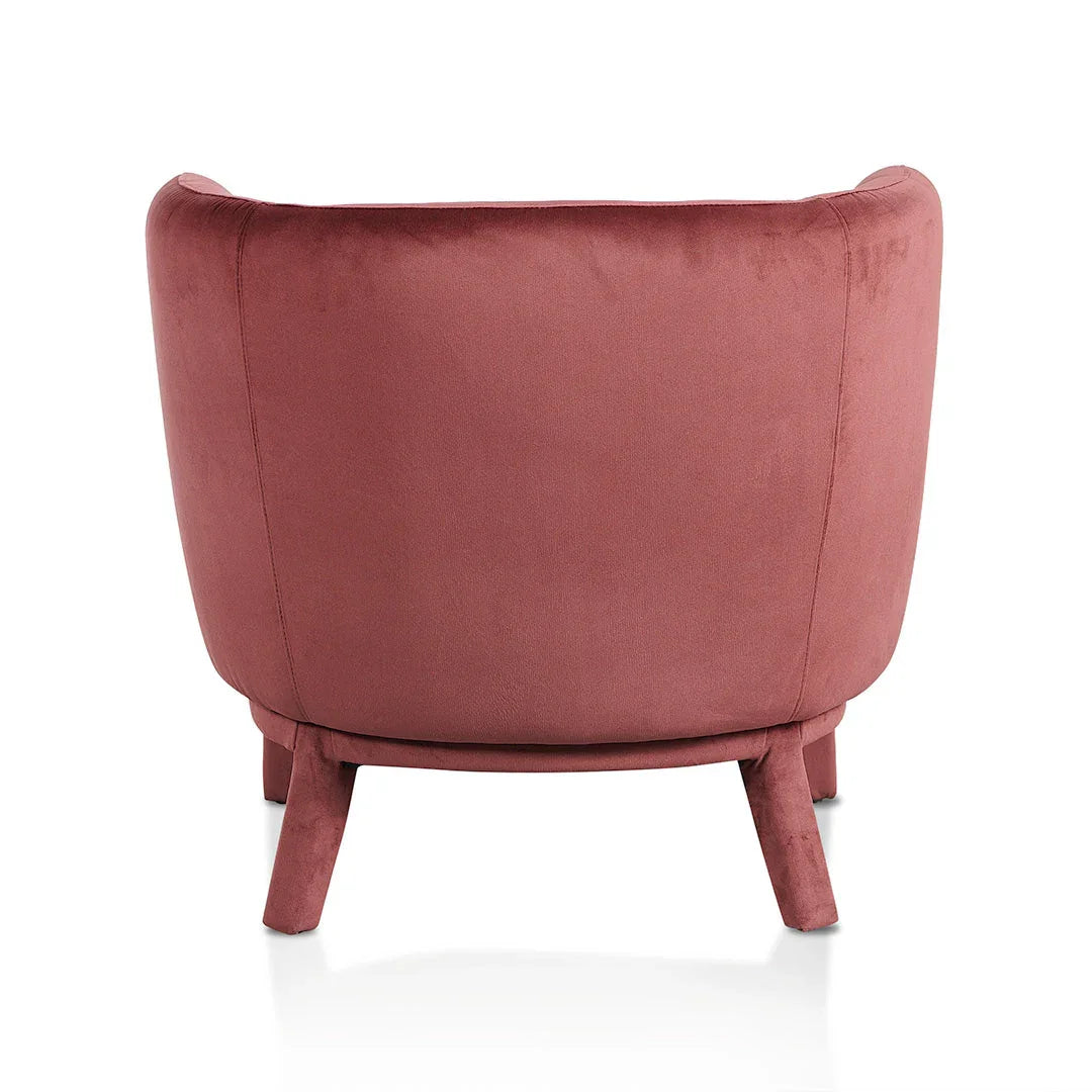 FC Fabric Armchair - Elegant Plum
