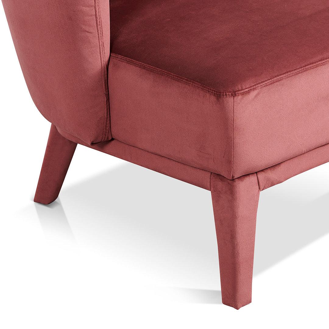 FC Fabric Armchair - Elegant Plum