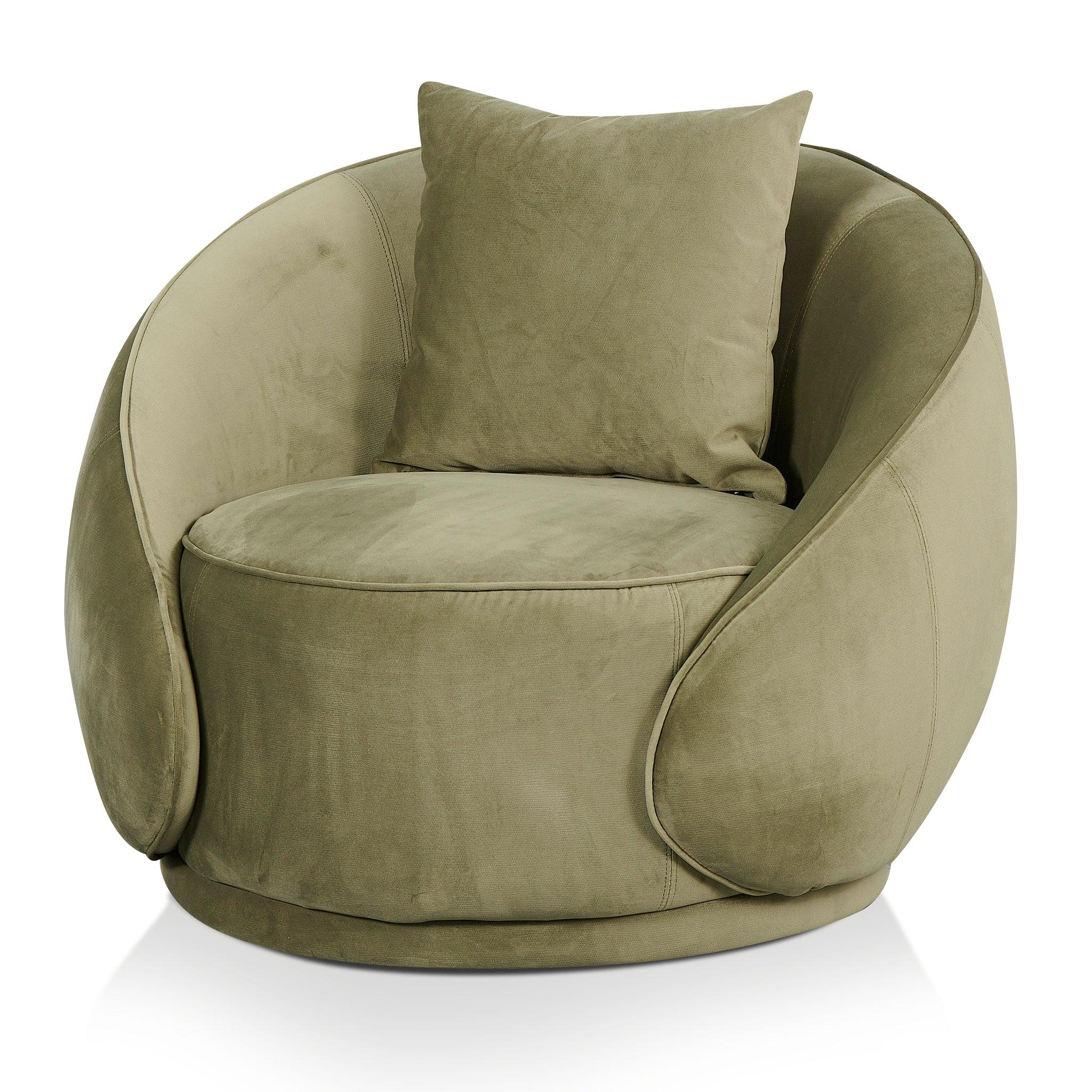FC Fabric Armchair - Elegant Sage