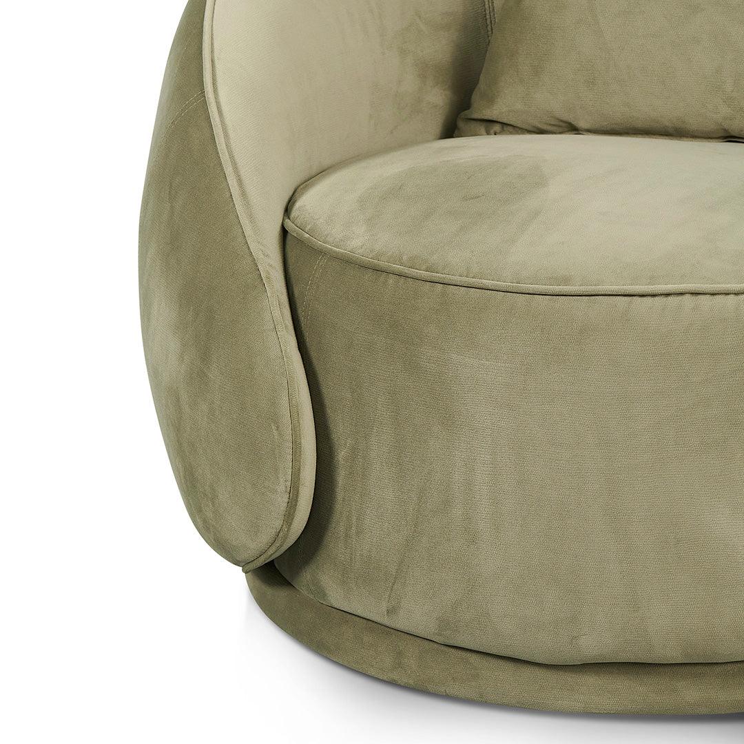 FC Fabric Armchair - Elegant Sage