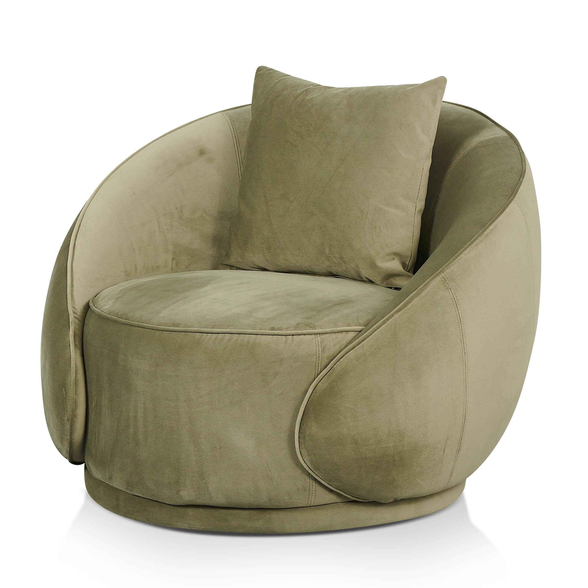 FC Fabric Armchair - Elegant Sage