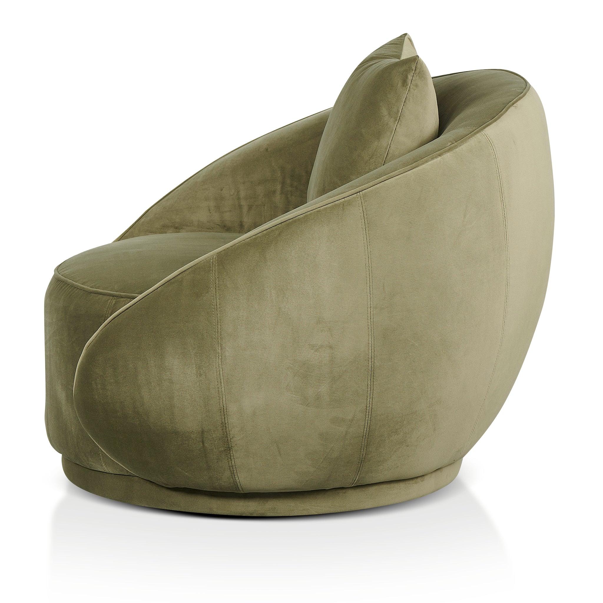 FC Fabric Armchair - Elegant Sage