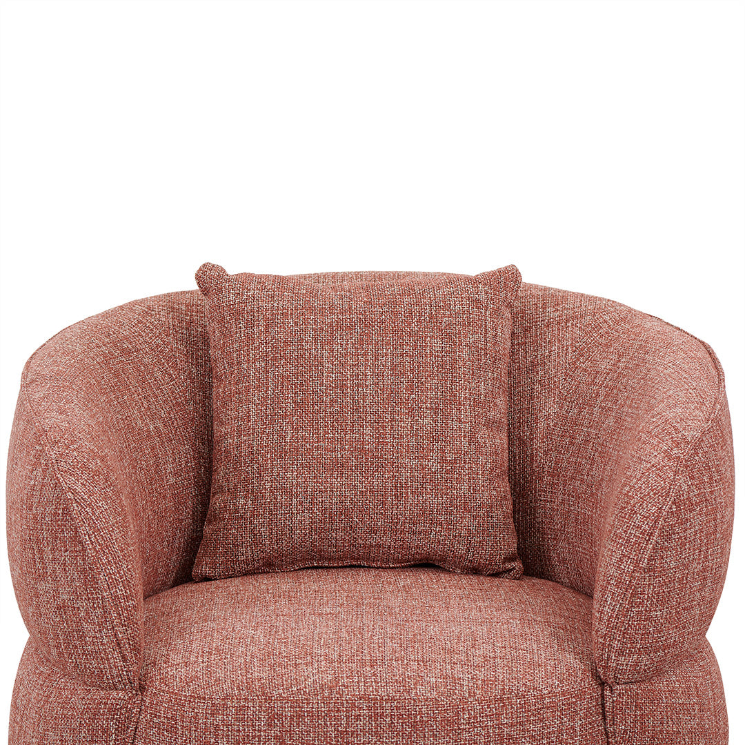 FC Armchair - Moss Rust Orange