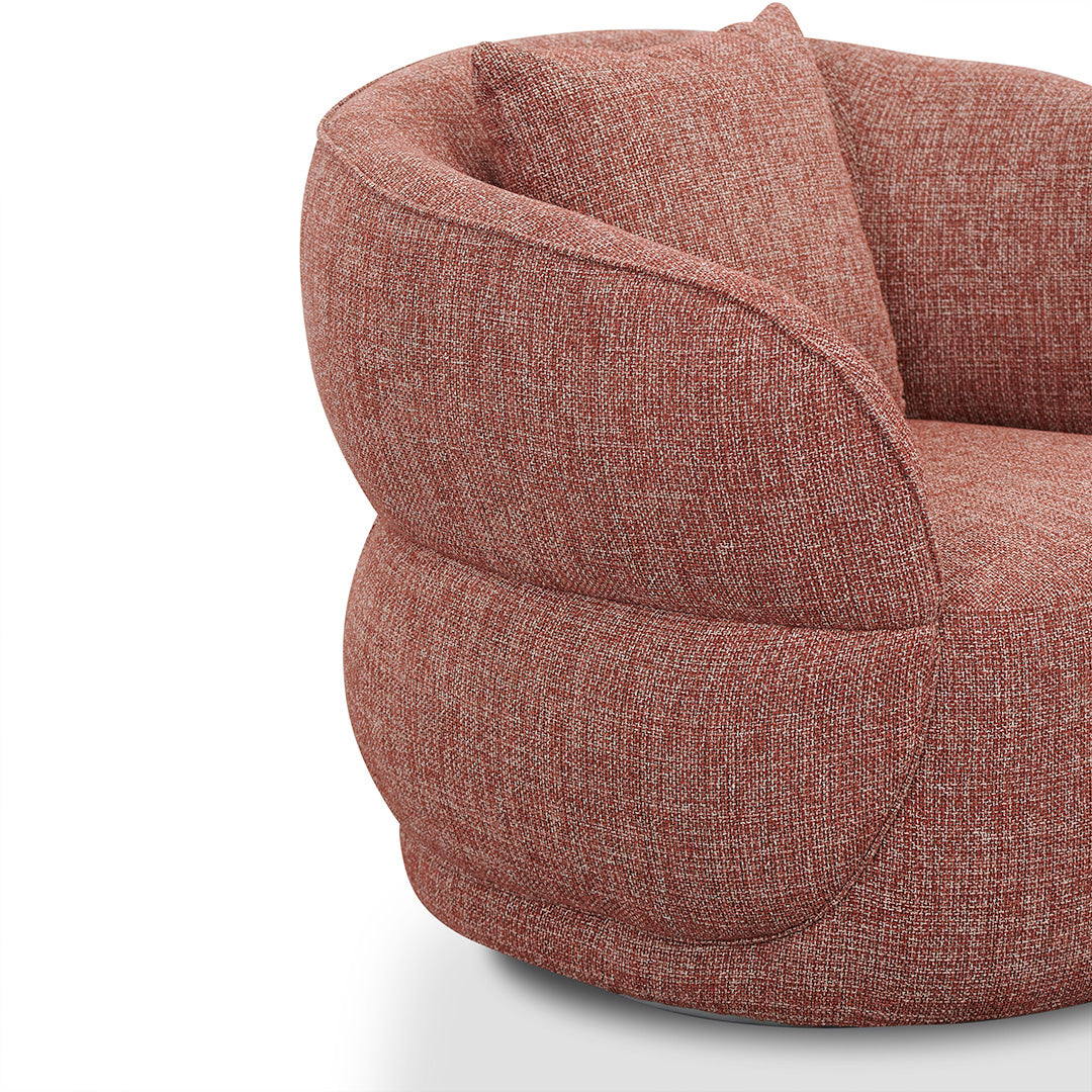 FC Armchair - Moss Rust Orange