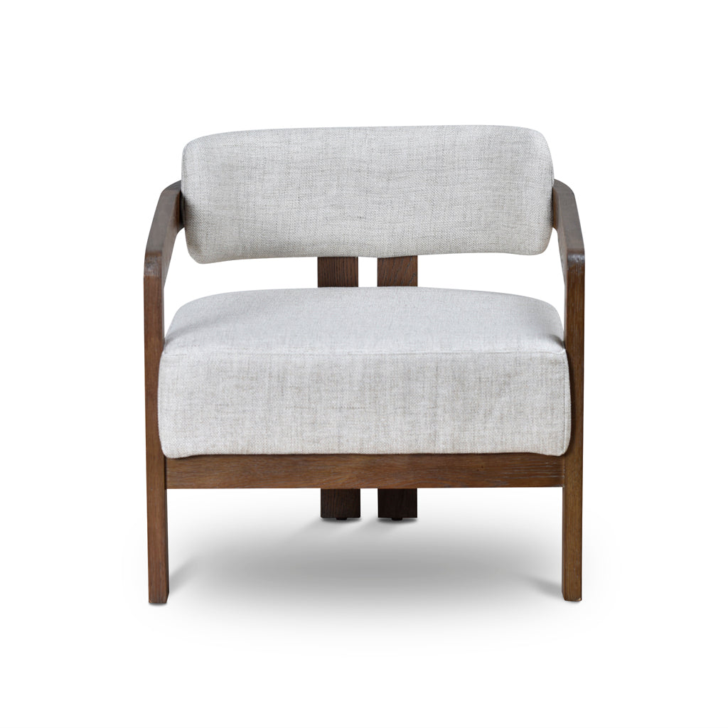 FC Walnut Armchair - Linen