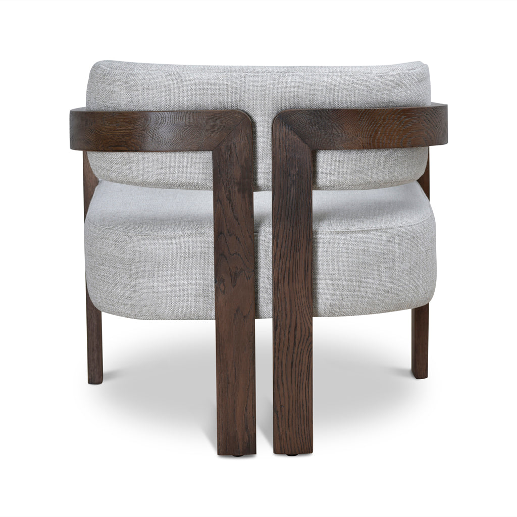 FC Walnut Armchair - Linen