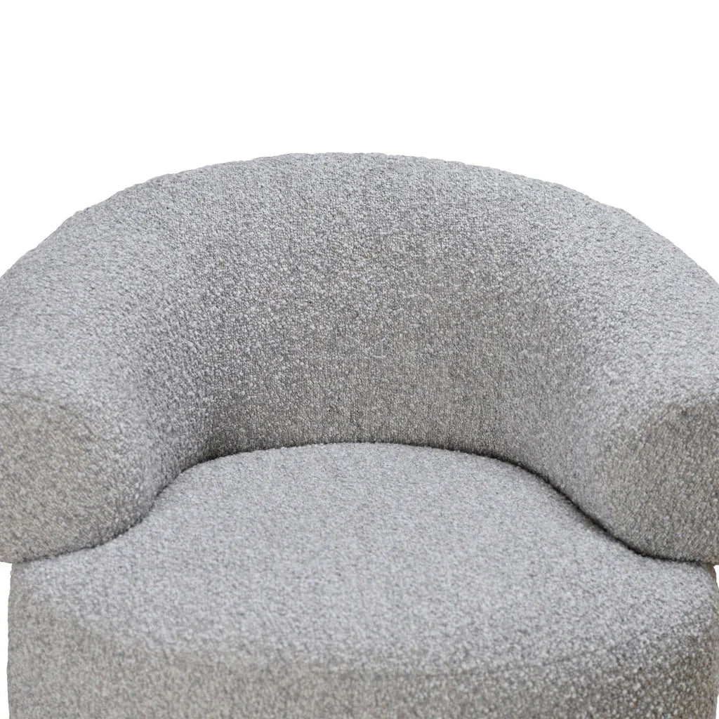 FC Armchair - Light Grey Boucle