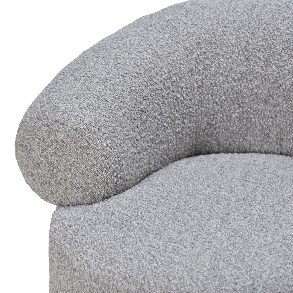 FC Armchair - Light Grey Boucle