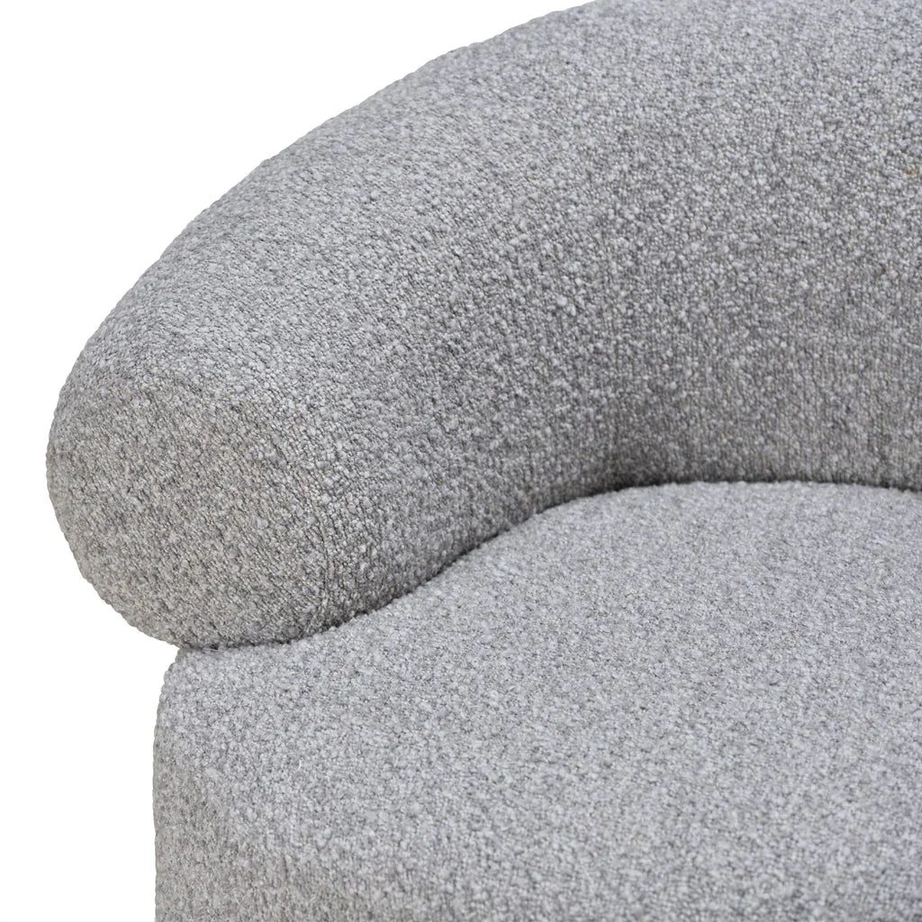 FC Armchair - Light Grey Boucle