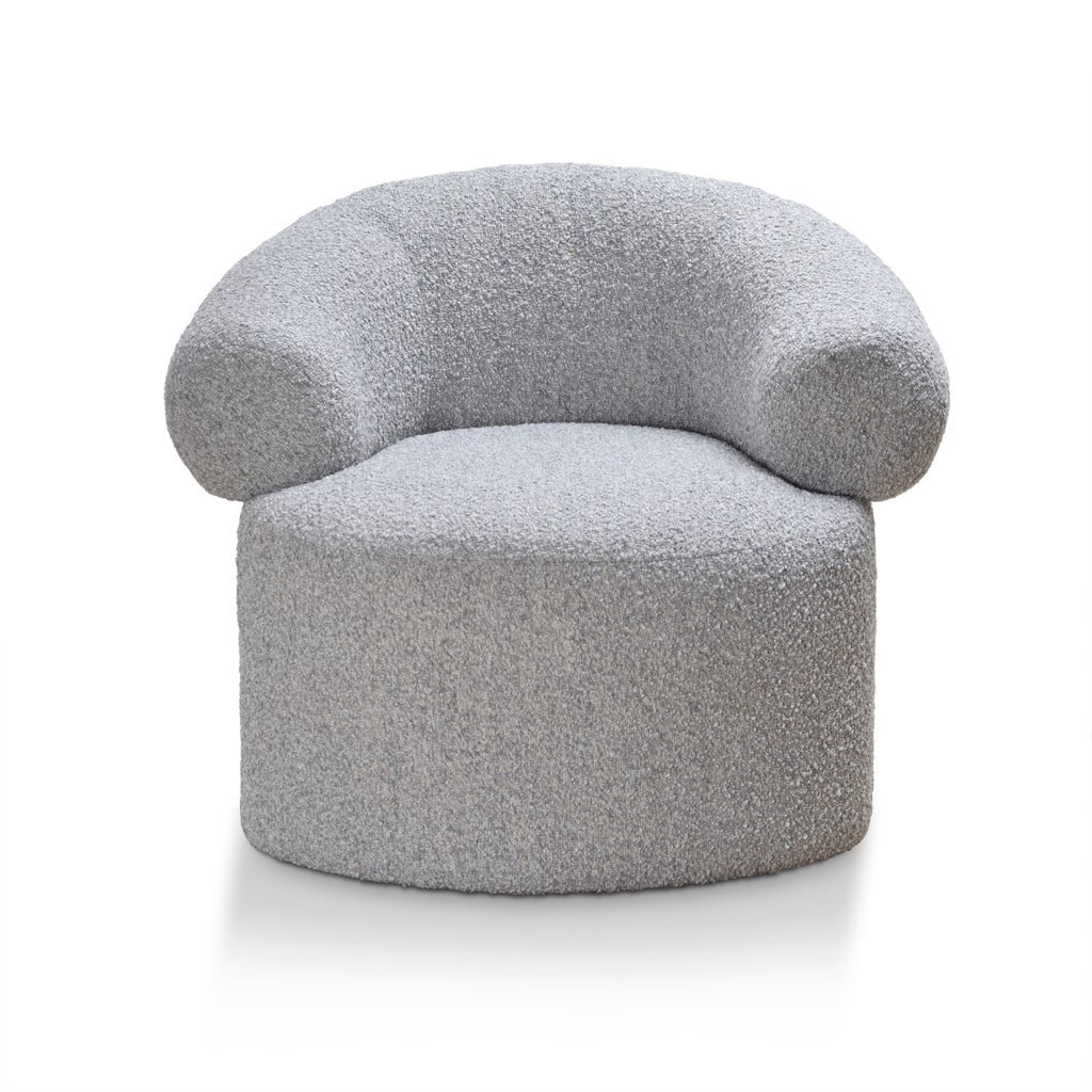 FC Armchair - Light Grey Boucle