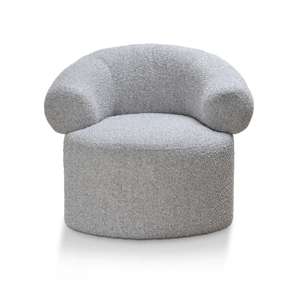 FC Armchair - Light Grey Boucle