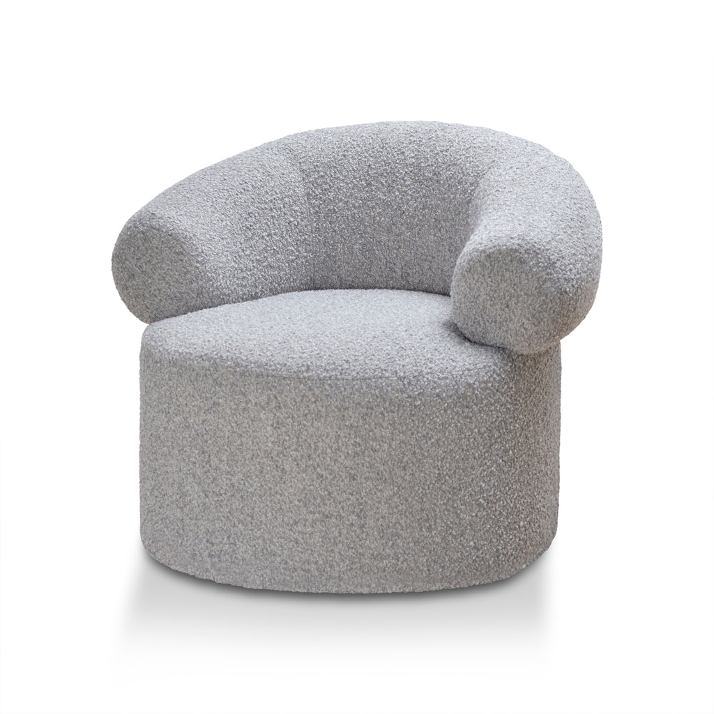 FC Armchair - Light Grey Boucle